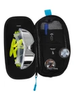 Aquasphere XL Mask Case - Black/Blue