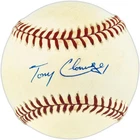 Tony Cloninger Autographed Signed NL Baseball Braves, Reds Beckett