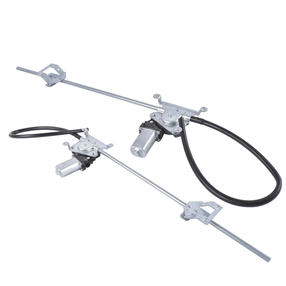 Par de reguladores de ventana eléctrica con motor para Freightliner FLD 112 120 132 1997-2010 Foto 3 de 4