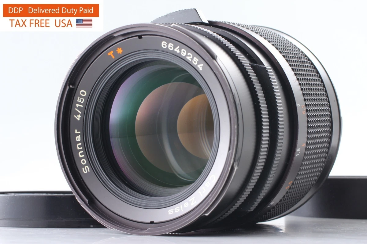 Carl Zeiss Sonnar 4/150 T*レンズ／フィルタ、キャップ付 ZEISS Sonnar T* 150mm Focal f/4 Camera Lenses for sale - eBay