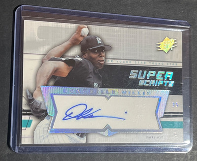 2004 - Upper Deck SPx - SUPER SCRIPTS - DONTRELLE WILLIS - AUTO