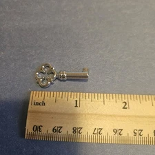 Barrel Key - Silver In Color