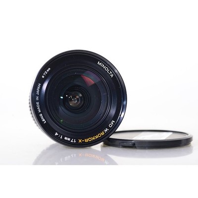 Minolta MD 17mm F/4.0 Wide Angle Lens - MD 4,0/17 Weitwinkel Objektiv 