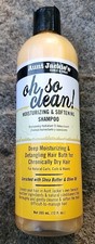 Aunt Jackie's Curls  Coils Oh So Clean Moisturizing  Softening Shampoo 12 Oz