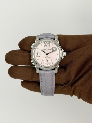 2010 Ulysse Nardin Ladies Dual Time GMT 37mm Stainless Steel 2...