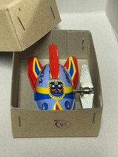 SPACE Z Vintage Tin Wind-Up Robot Retro Toy 10cm Japanese Showa Era