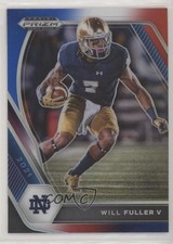 2021 Panini Prizm Draft Picks Red White & Blue Prizm Will Fuller V #58 2l4