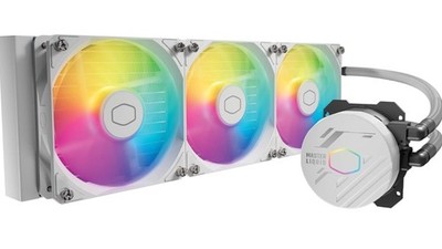 Cooler Master MasterLiquid 360L Core White 360mm Close-Loop AIO Liquid Cooler, A