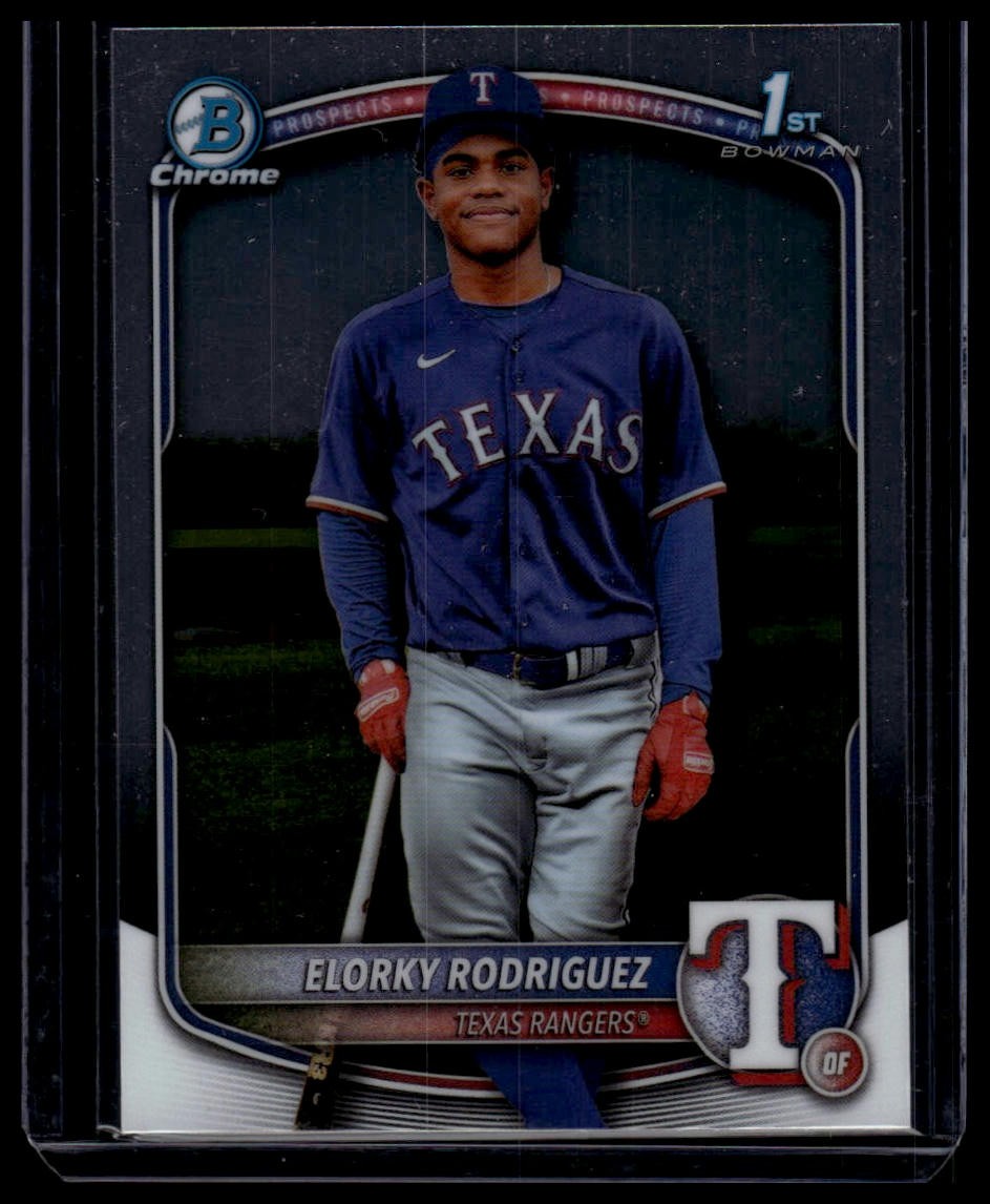 2025 Bowman Chrome #BCP-186 Elorky Rodriguez Prospects