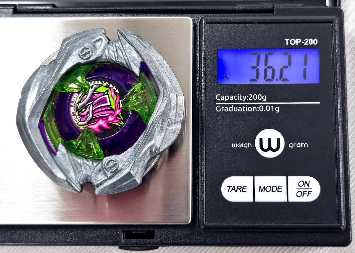 Beyblade X UX-09 SAMURAI SABER 2-70L SET NEW UNUSED 36.21g