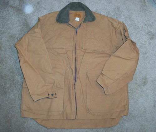 Vintage Ruddy Duck Apparel Men's Hunting Jacket Brown Large Cotton Canvas