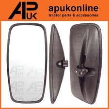 Universal Mirror Head with Glass for JCB Manitou Merlo Matbro Telehandler Loader