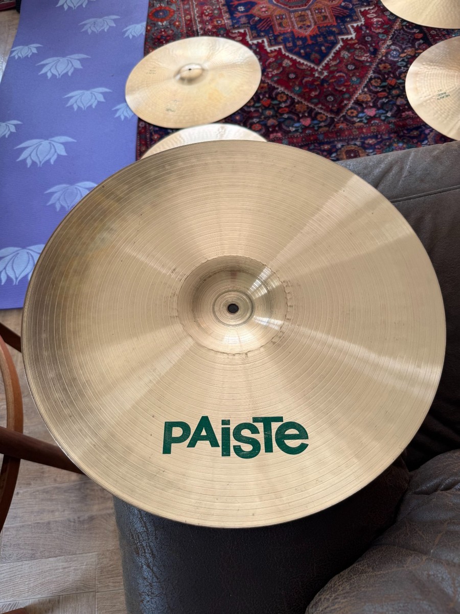 Paiste 505 Green Label Cymbals. Ride, Crash, China. 20 18 16 | eBay