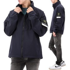 Stone Island Veste zippée à col haut avec patch Lucky Chance taille XL 140227516