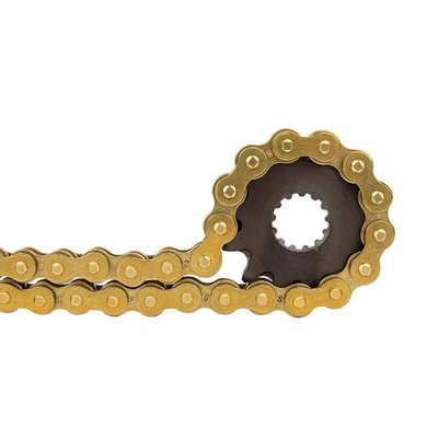 Maciag Offroad Moto Kette Rollen: 112 GP Core 520, O-Ring, Gold