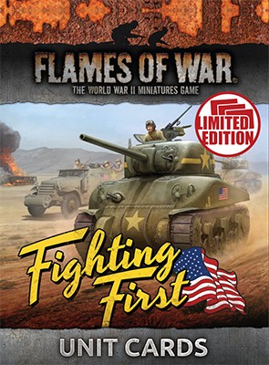 Карты первого боевого подразделения Battlefront Flames of War FW243U в середине войны в Соединенных Штатах 2790₽