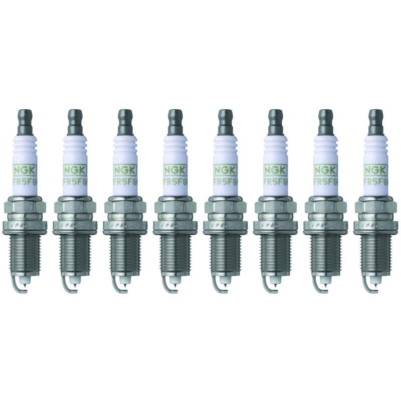 NGK Spark Plug 7100 8-PACK G-Power ZFR6FGP 14mm Copper Core Platinum, HR 6