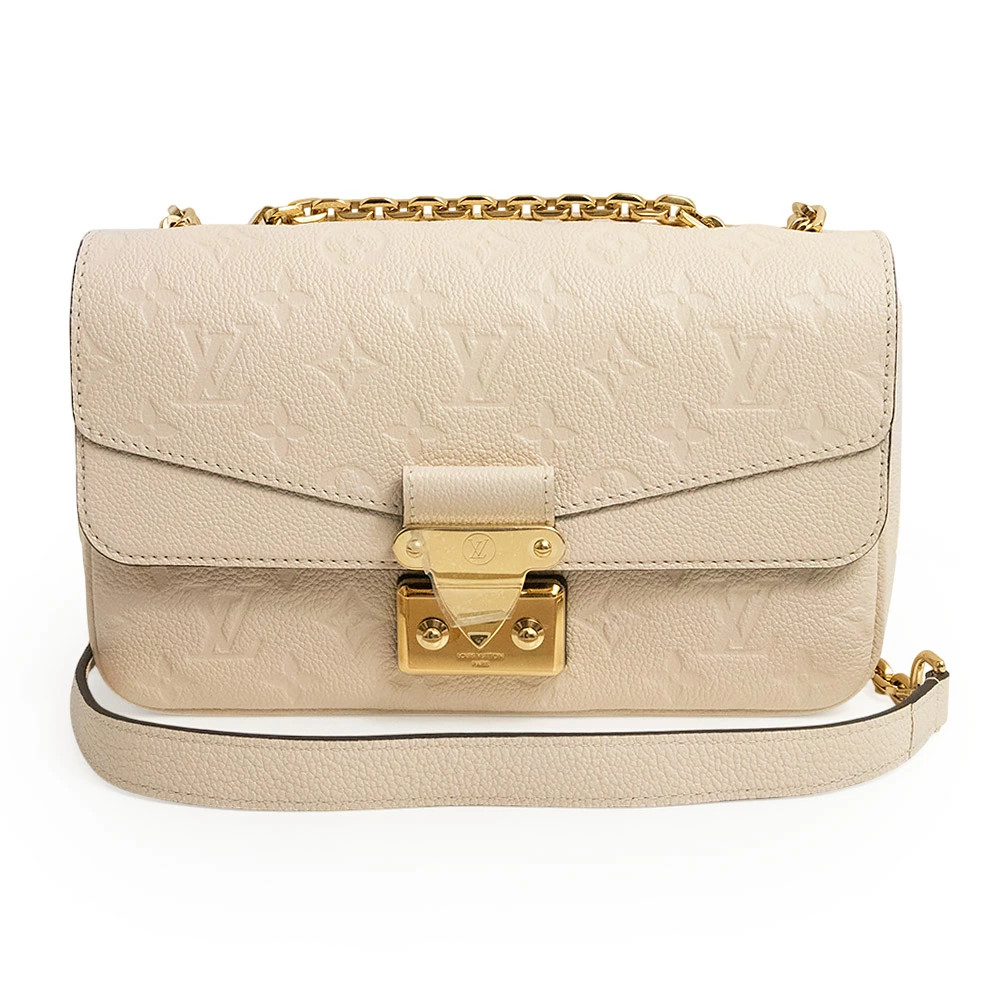 LOUIS VUITTON Marceau Shoulder Bag Monogram Empreinte Crème M46201 #371