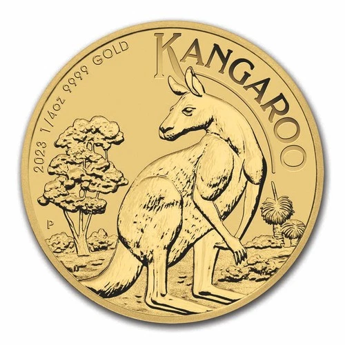 2023 Australian Gold Kangaroo 1/4 oz — photo from the most recent tracked eBay sale