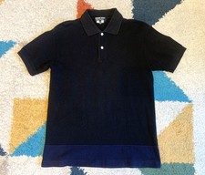 Comme des Garcons Homme Deux 2013 two color polo shirt, size M