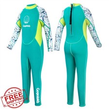 Gogokids Kids Wetsuit 2.5mm Long Sleeve Neoprene UV Protection