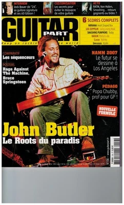 Guitar Part n°156 " JOHN BUTLER " 6 PARTITONS DE LEGENDE + CD - Photo 1/4