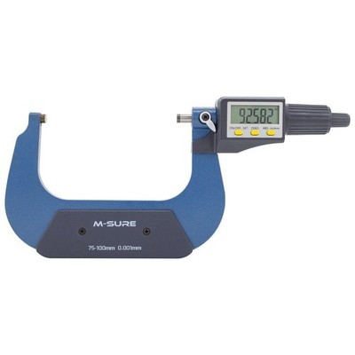 M-SURE Digital Micrometer External 75-100mm 3-4 inch workshop