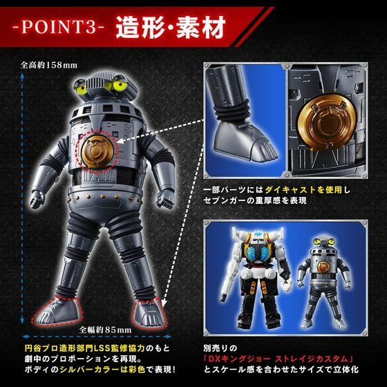 Ultraman Z Luminous! sound! Tokkuki No.1 Sevengar Bandai Premium