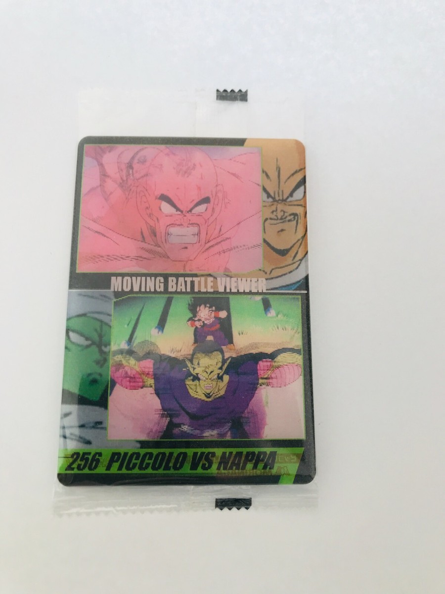 Piccolo VS Nappa Dragon Ball Z 3D Change Card Moving Battle Viewer