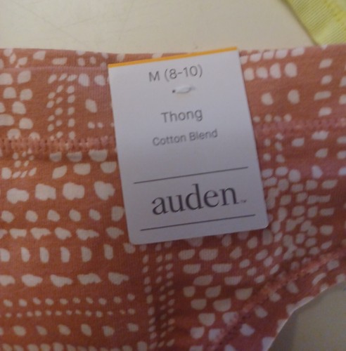 NEW Auden Women's Medium Thong Panties LOT OF 3 UNDERWEAR - Picture 4 of 11