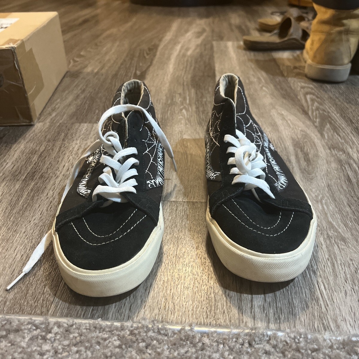Vans Wtaps Syndicate Sk8 Mid Spider Web Supreme Vault Original Sz
