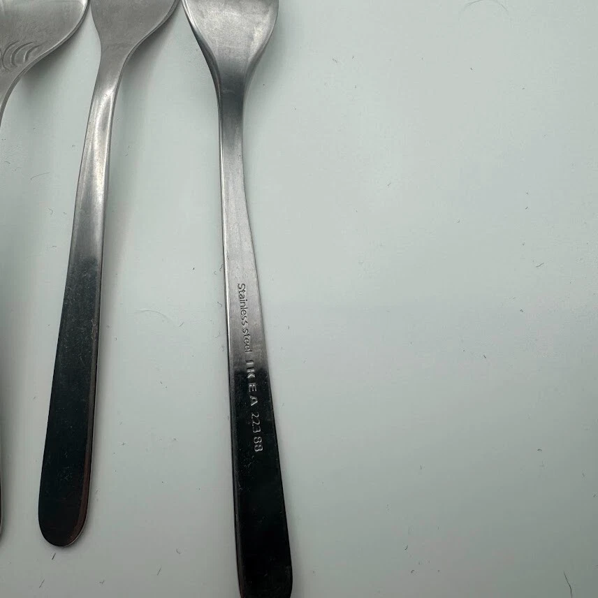 6x Conjunto de Garfos de Aço Inoxidável IKEA 22388 Vintage - Imagem 2 de 4
