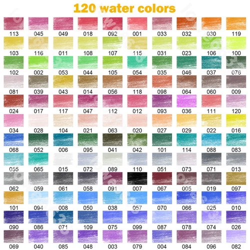 120 Color Premium Art Drawing Pencils for Adults Coloring Books Soft Core NEW - Picture 10 of 21