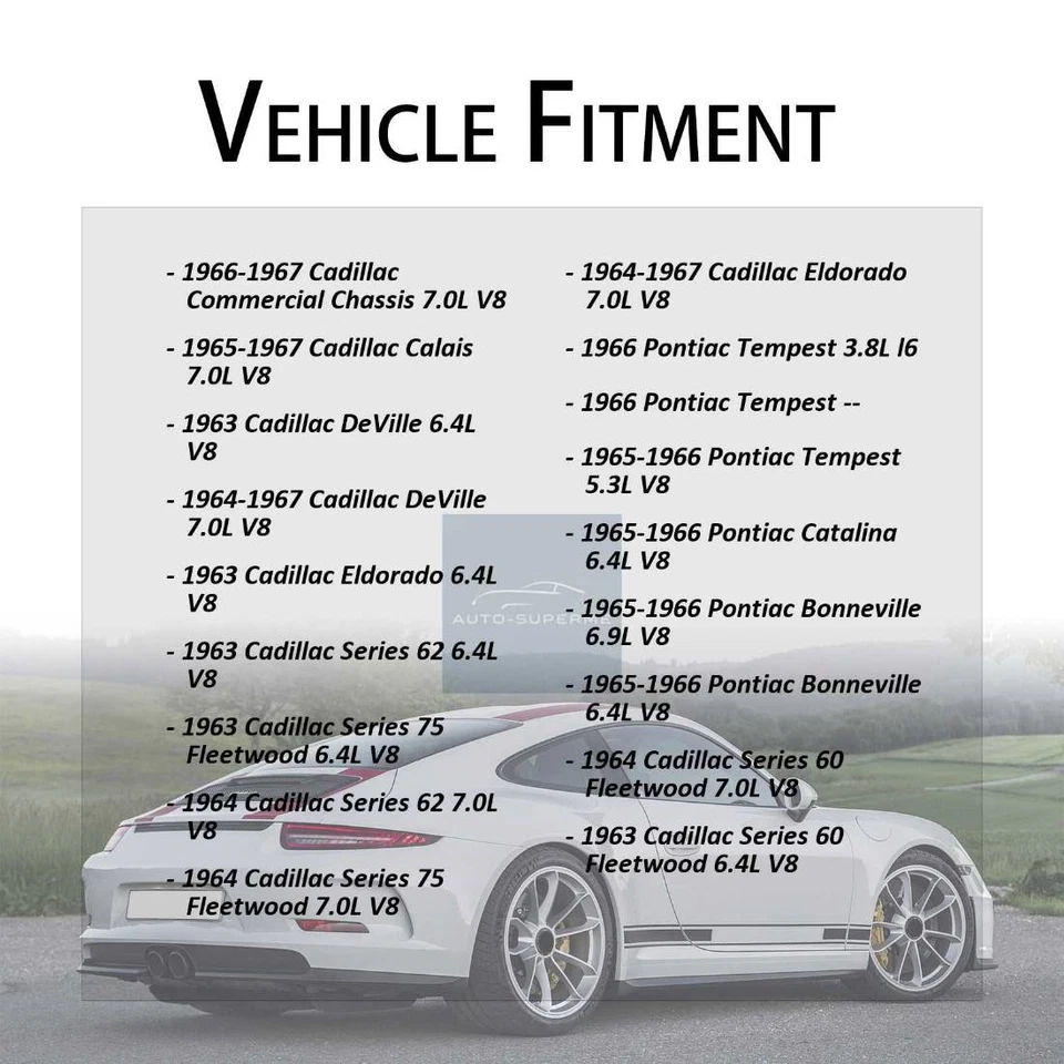 Bomba de dirección asistida BBB Industries para Pontiac Tempest 1966 3,8 L Foto 2 de 4