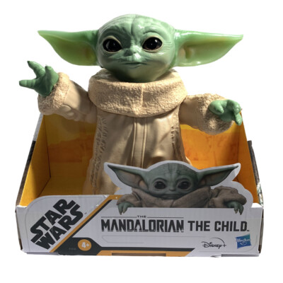 The Mandalorian The Child Baby Yoda Star Wars Disney+ Posable Toy  NEW