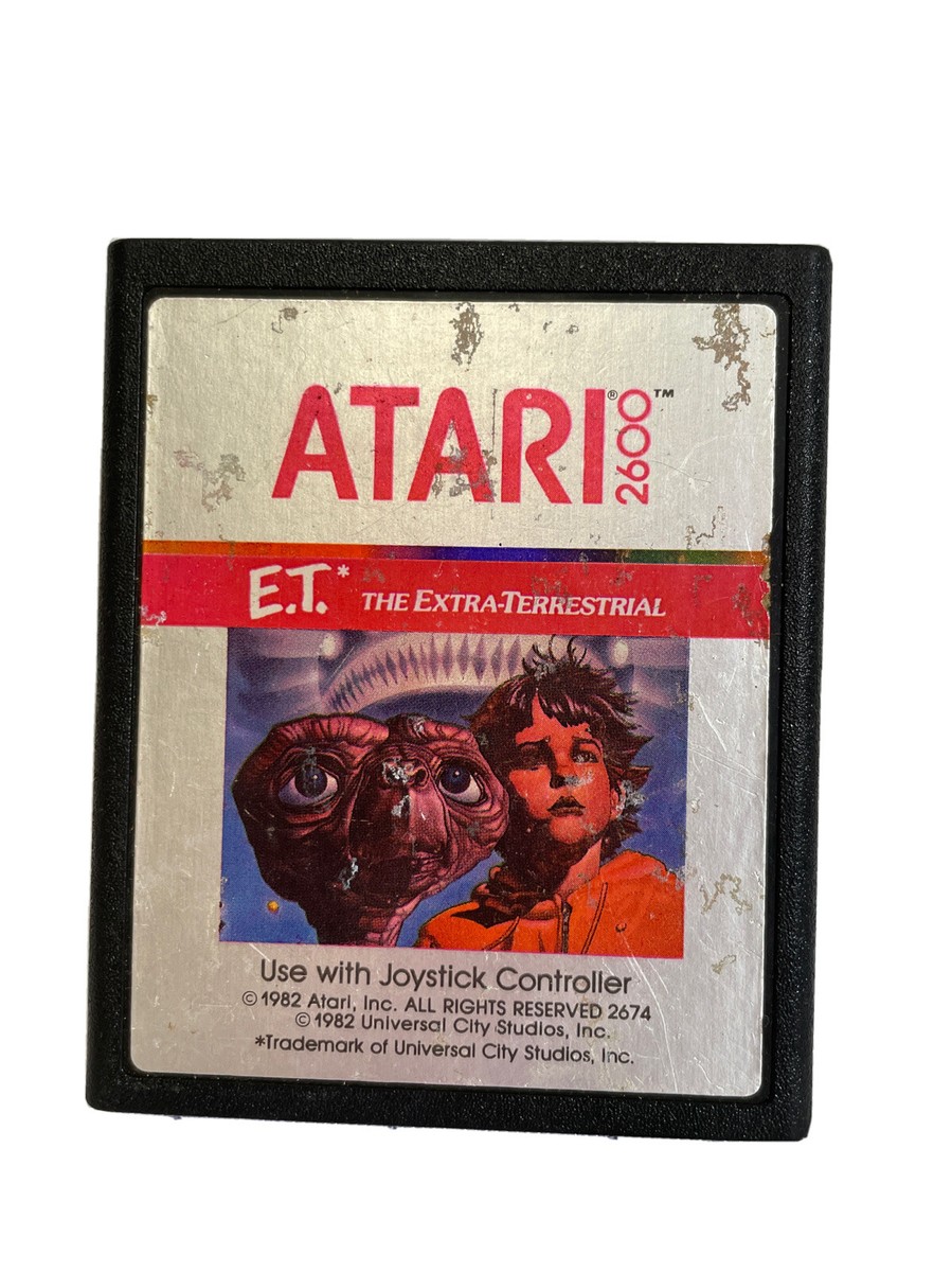 1982 Atari 2600 E.T. The Extra Terrestrial Game | eBay