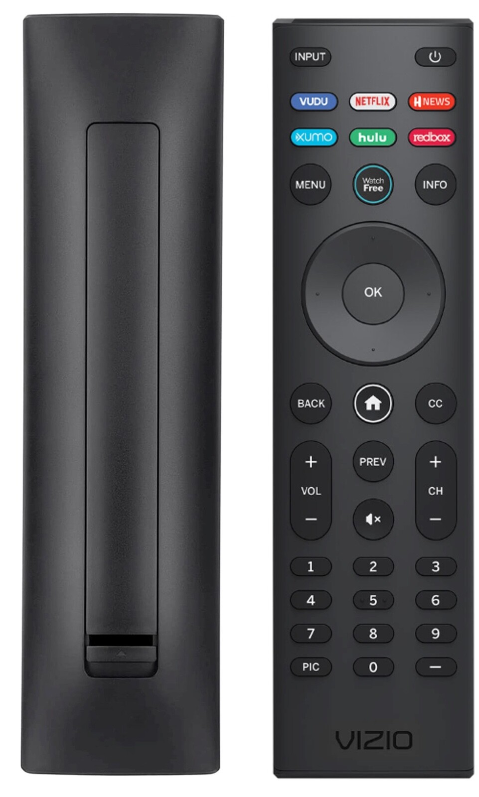 Xrt140r Universal Remote For Vizio Tvs Vizio Smartcast Tvs