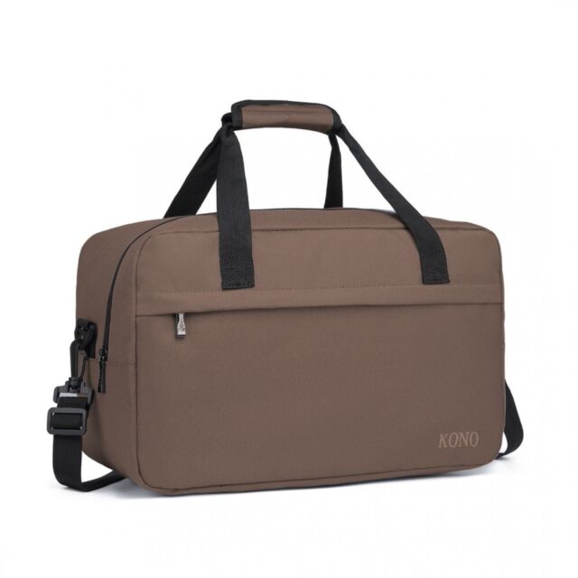 Brown Travel Carry-on Duffle Sports Bag