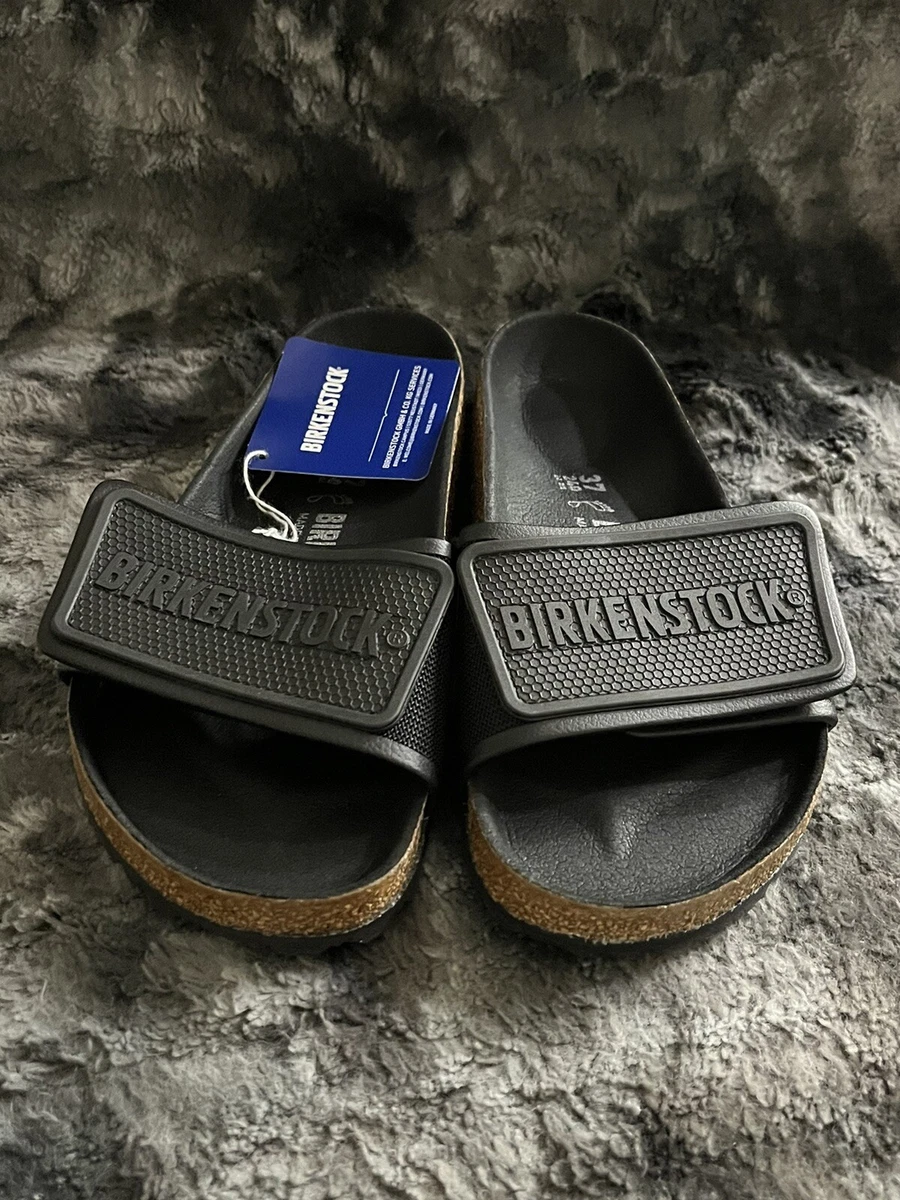 Birkenstock Tema Microfiber Slide Sandal Black NEW SIZE 37 MEN S 4