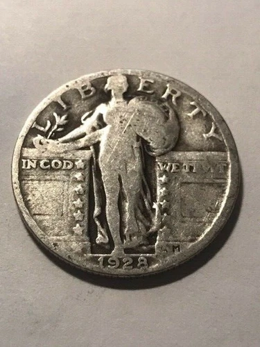 1928-P Standing Liberty Quarter VG #17212