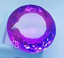 Huge Tourmaline Bi-Color EGL Certified 88-90 Ct Round Cut Natural Loose Gemstone