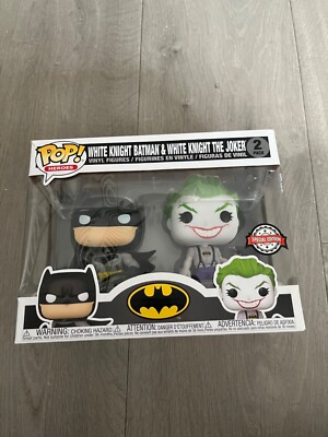 Funko Pop! White Knight Batman & White Knight the Joker 2er Pack Vinyl: DC Comics