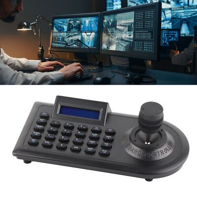 3D PTZ Camera Controller Strong Compatibility LCD Display with Joystick