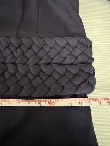 Lover The Label Navy Braided Flip Dress Size 10 - Picture 6 of 7