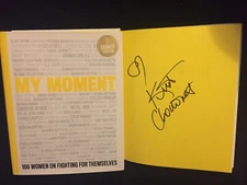 Wicked Kristen Chenoweth signed My Moment 1st printing hardcover book