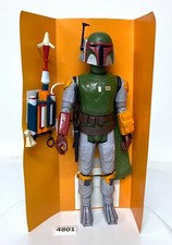 Vintage Kenner Star Wars Boba Fett Figure 12  in Kenner 1979 Nice Repro Insert