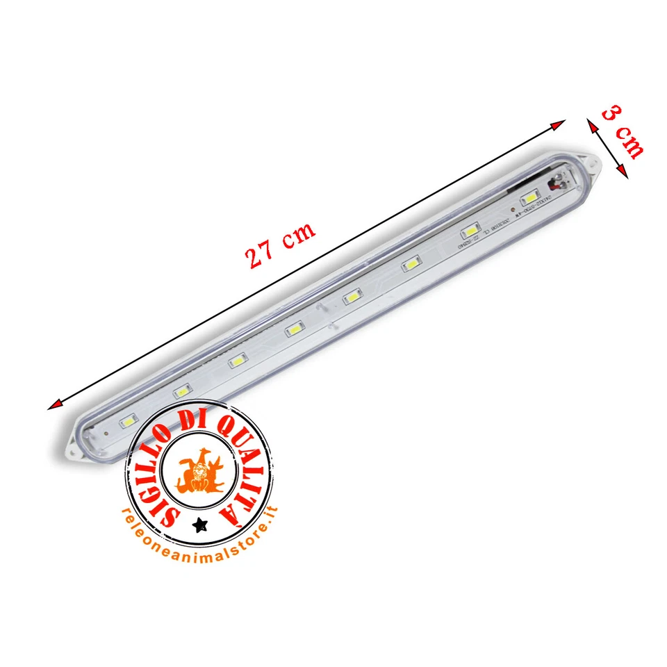 Impianto Luce Led ricambio per Acquario Derby - Billy 30 - Billy 40 - Immagine 2 di 3