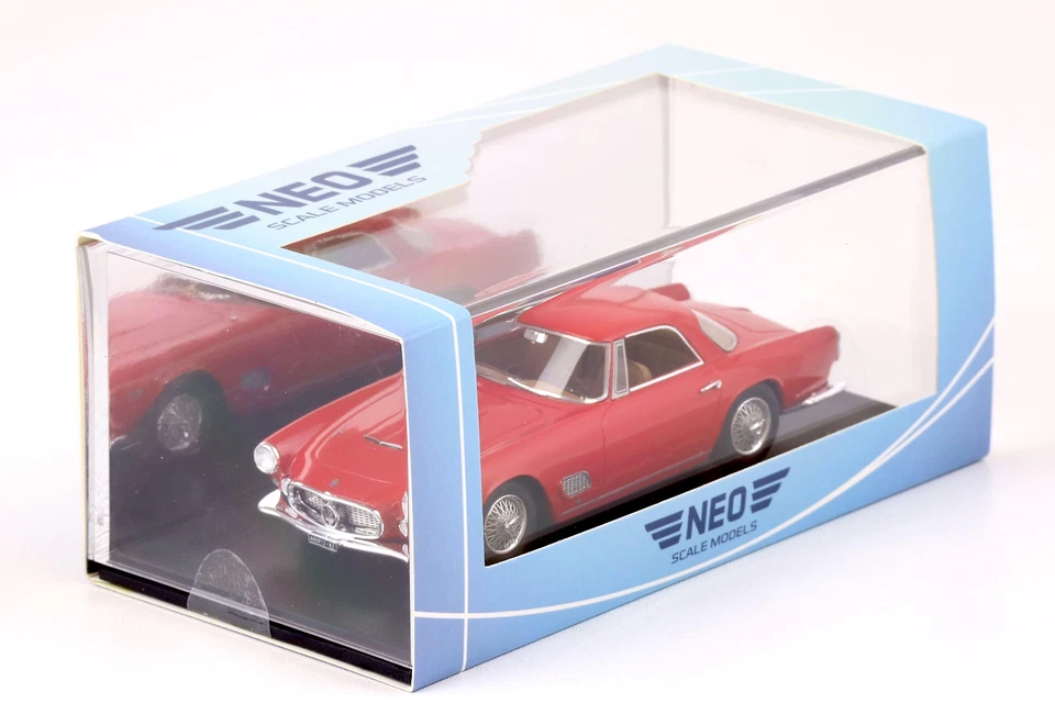 1:43 Neo 1957 Maserati 3500 Gt Touring Rosso - Immagine 3 di 3