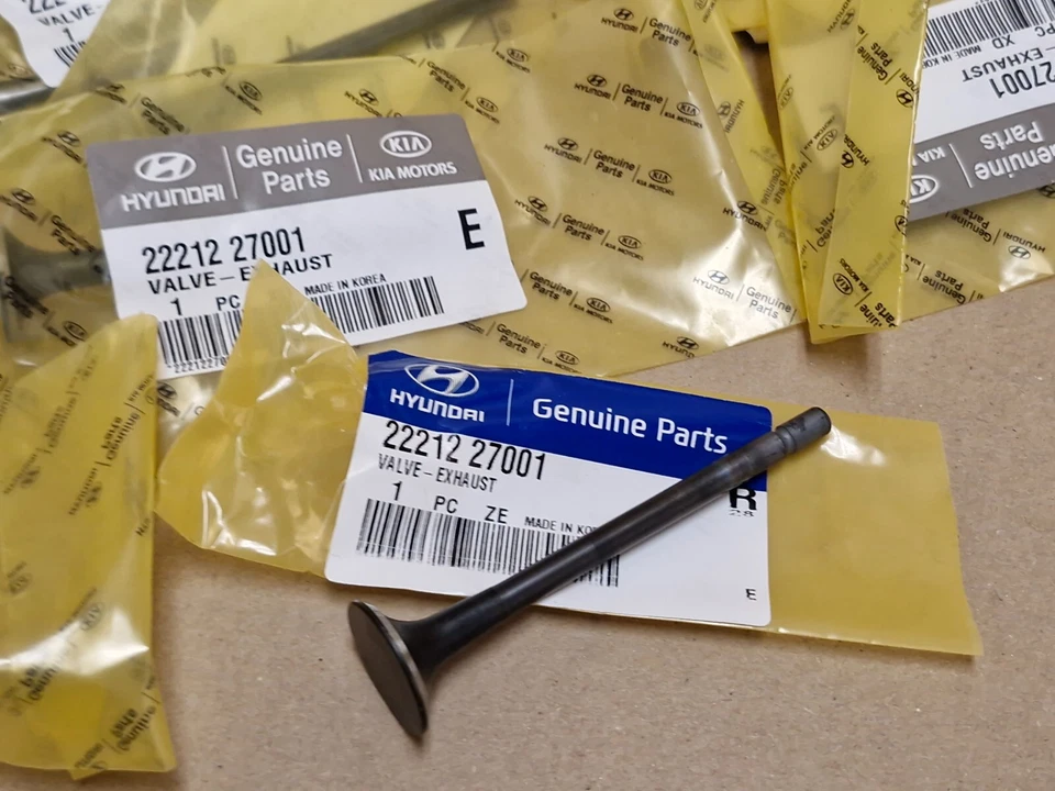 Hyundai Tucson Santa Fa Metrix Exhaust Valve 24.4mm X16 2221227001 Genuine NEW - Image 4 of 4