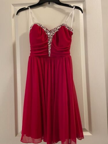 Big Girls dress in Red Size 5